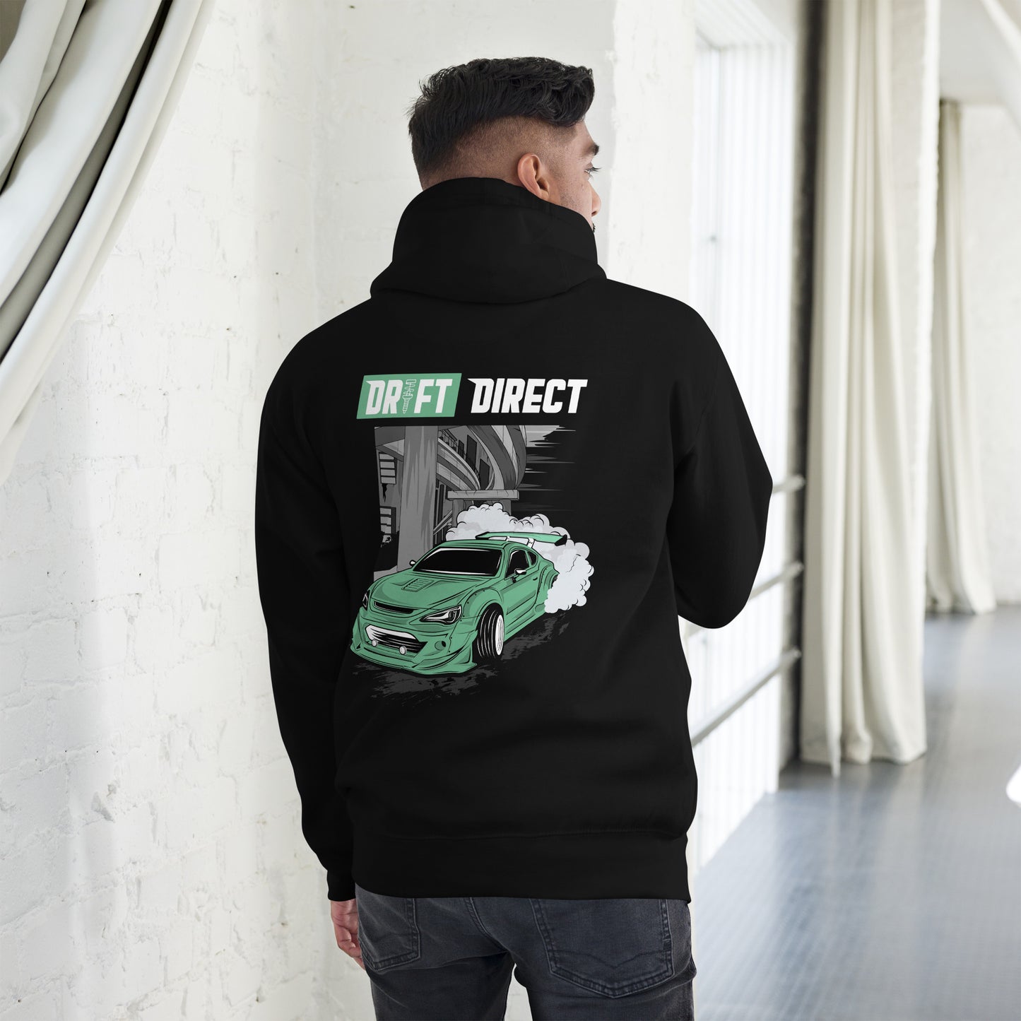 Drift Direct Green GT86 Drifting (Hoodie)