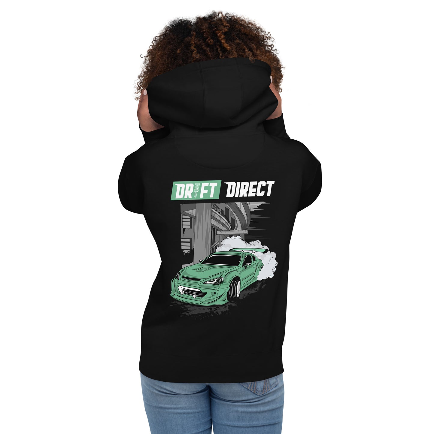 Drift Direct Green GT86 Drifting (Hoodie)