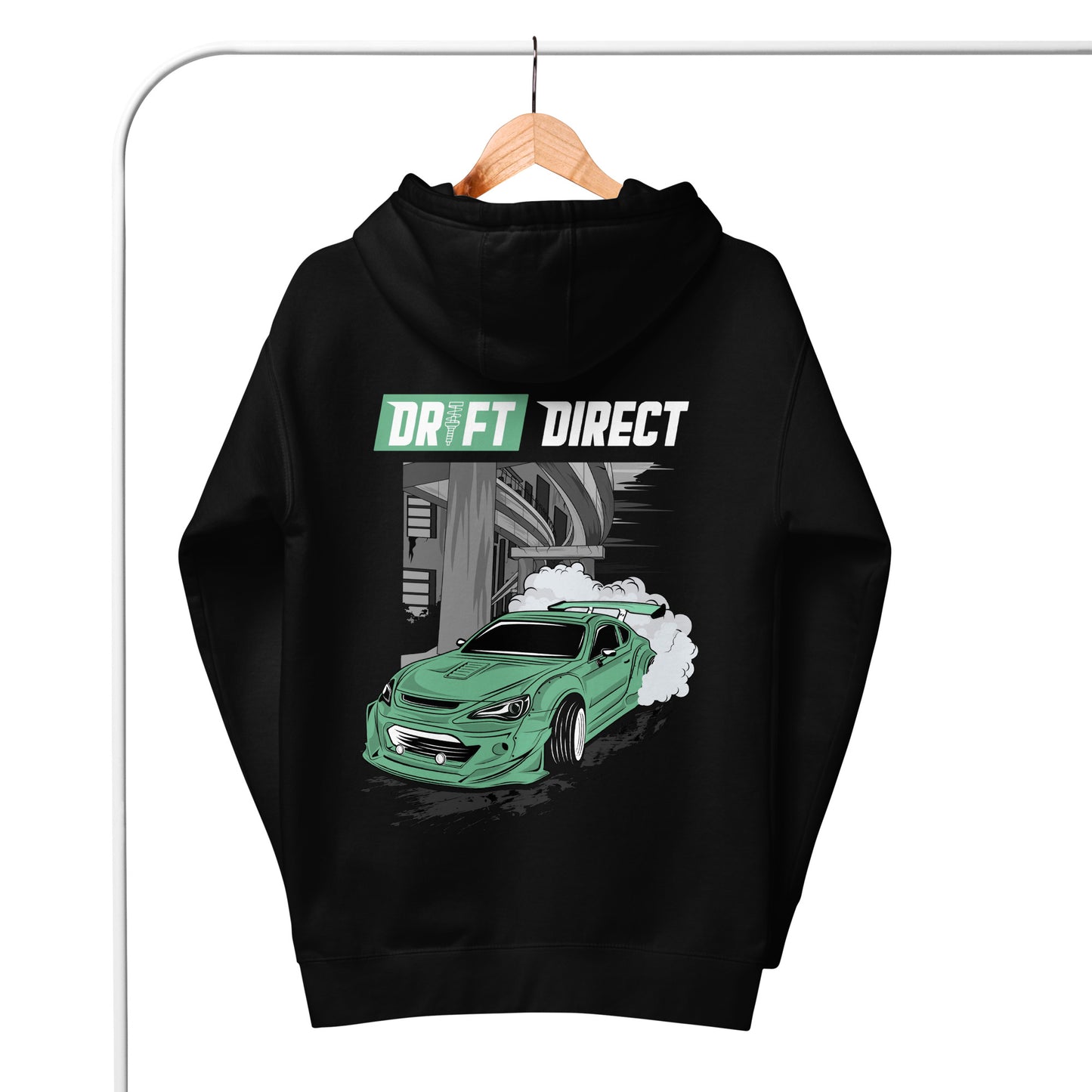 Drift Direct Green GT86 Drifting (Hoodie)