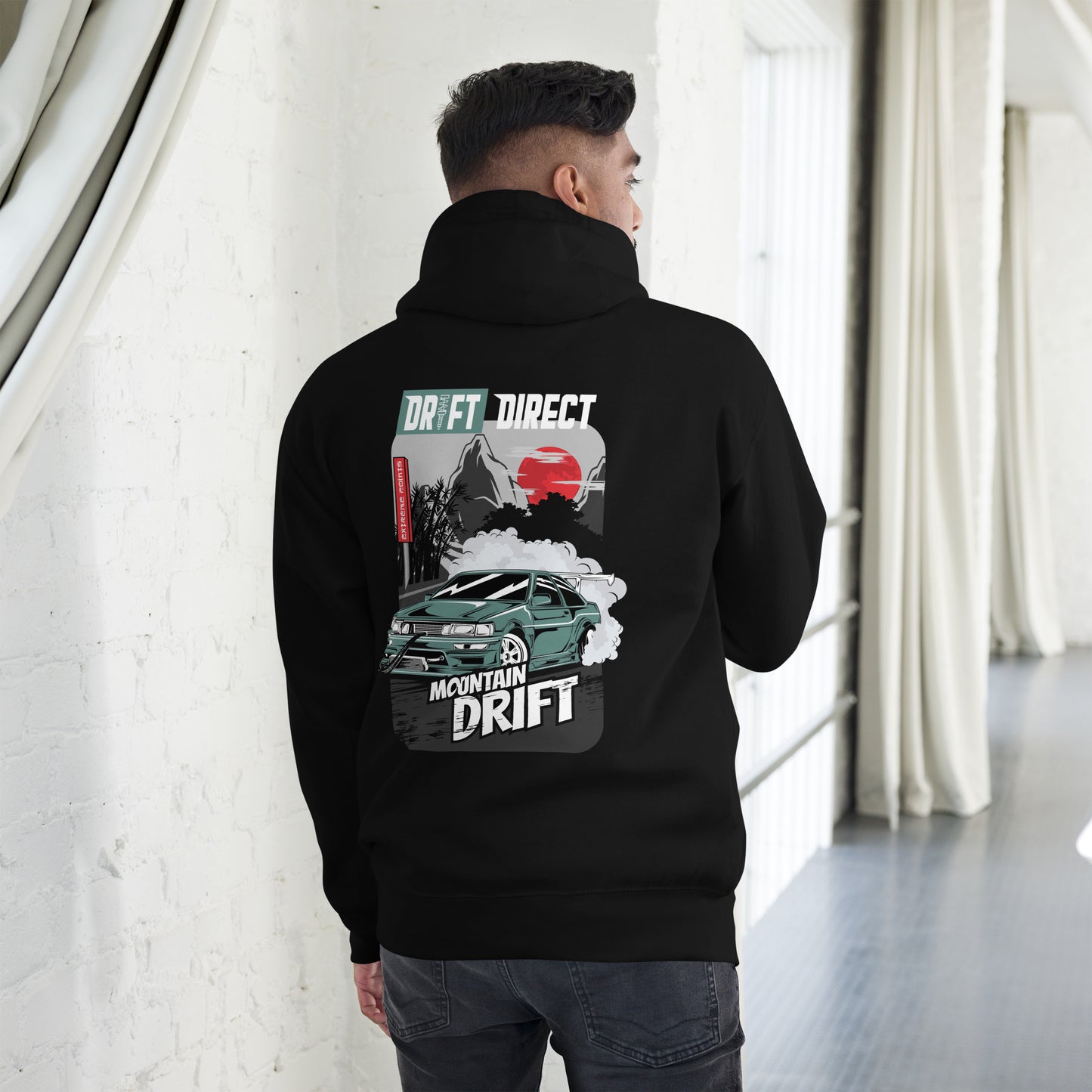 Drift Direct AE86 Japan Mountain Drifting (Hoodie)