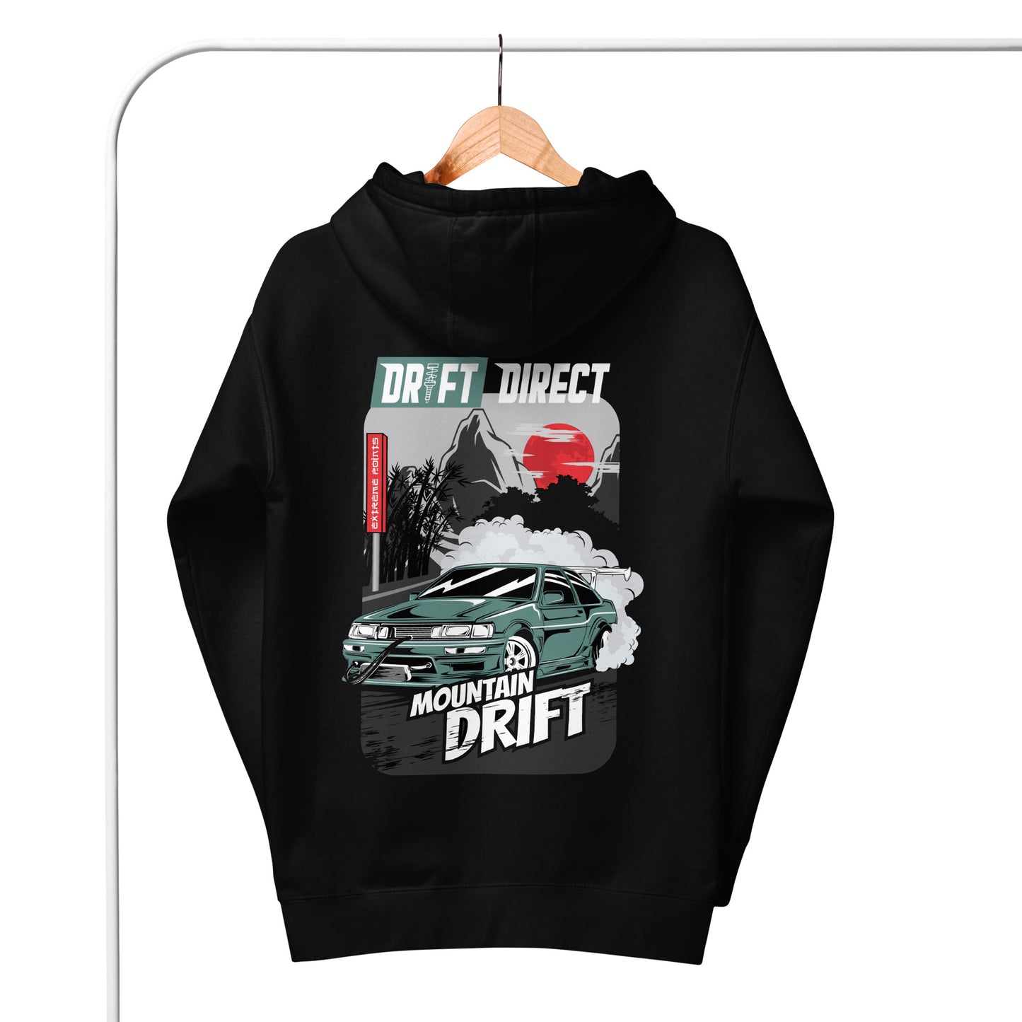 Drift Direct AE86 Japan Mountain Drifting (Hoodie)