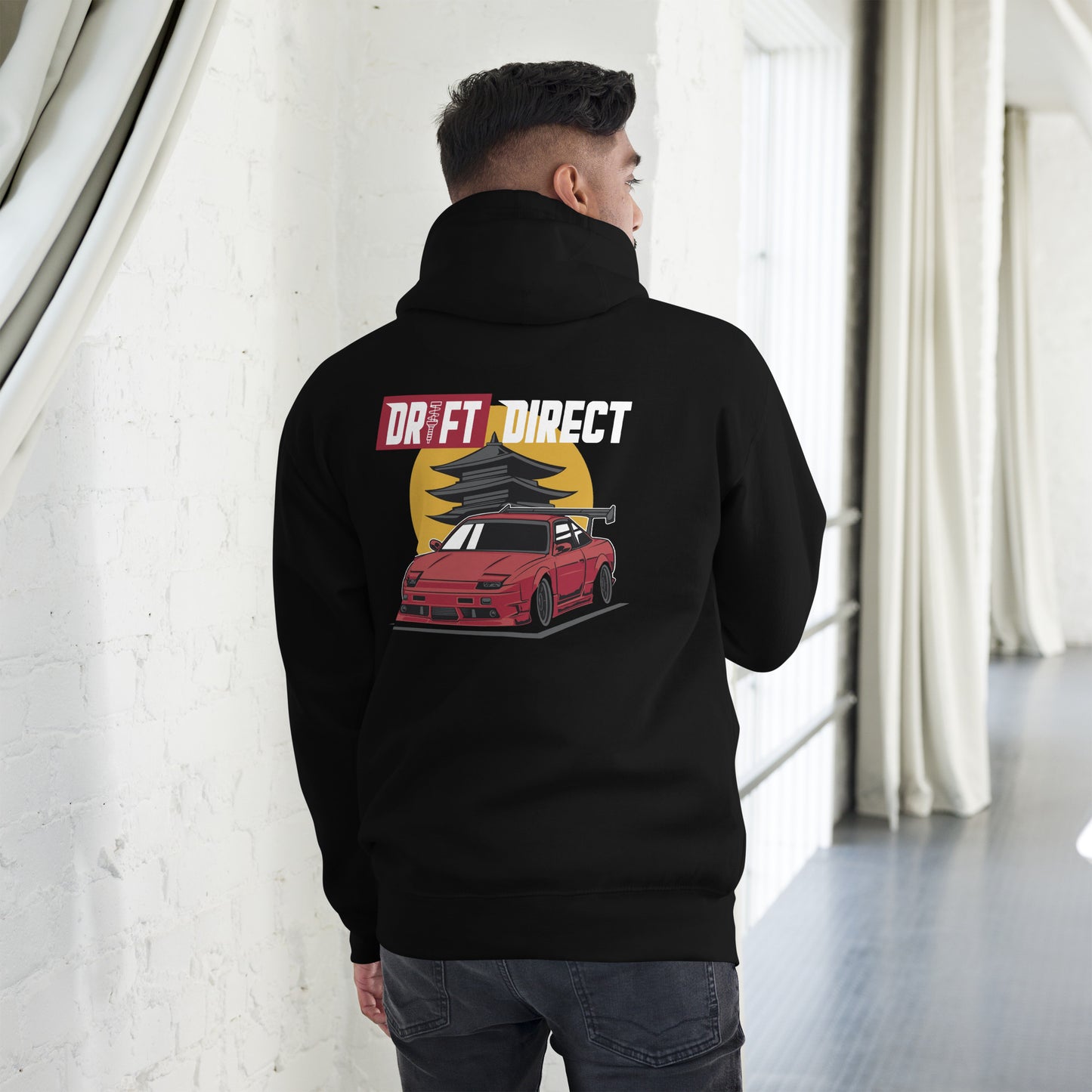 Drift Direct Red 180sx (Hoodie)